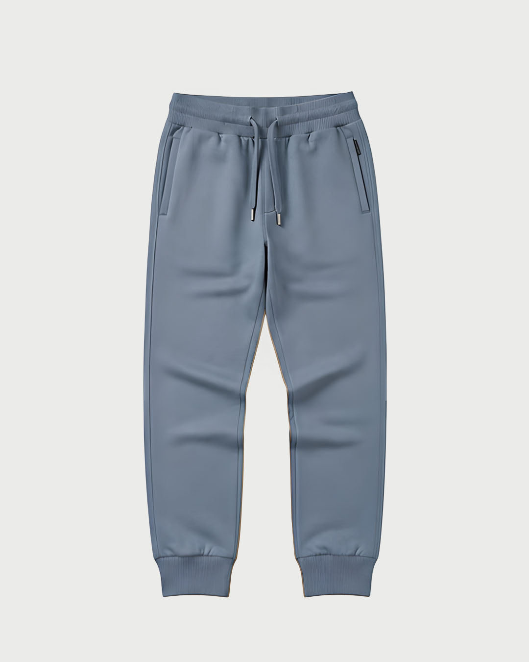 Zenor smoky blue everyday joggers for men - front view