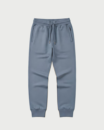 Zenor smoky blue everyday joggers for men - front view
