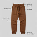 Zenor everyday joggers - comfortable tapered fit track pants