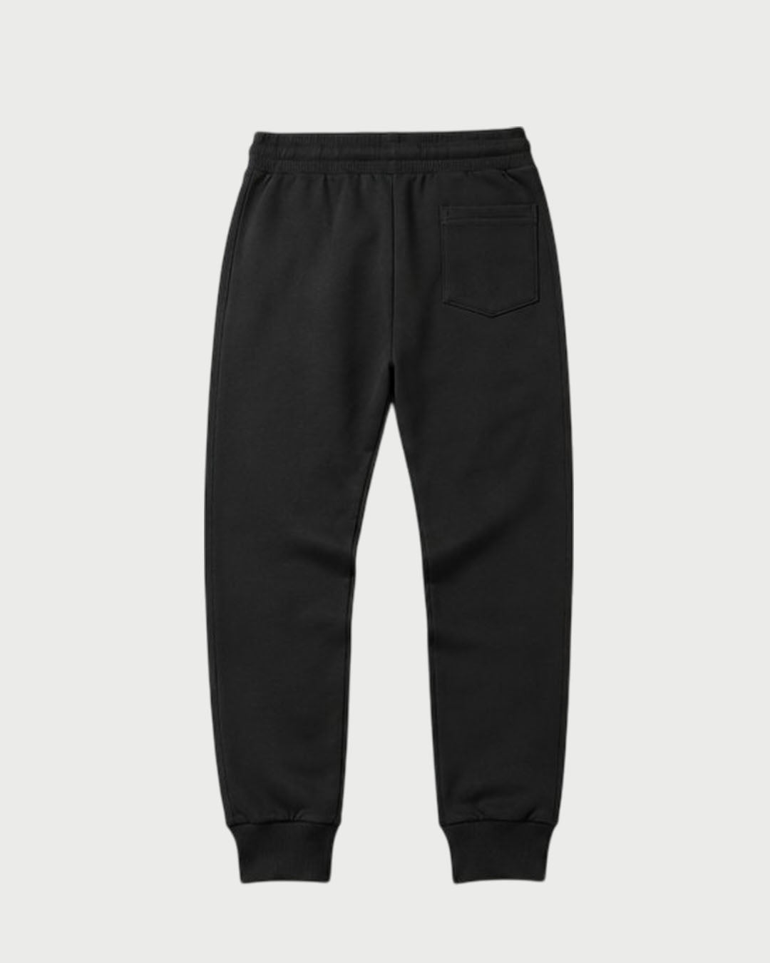 ZENOR black everyday joggers – premium relaxed-fit jogger pants for men