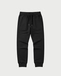 ZENOR Everyday Joggers in Black – premium cotton relaxed-fit jogger pants for men, comfortable everyday streetwear
