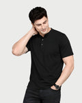 ZENOR Signature Henley T-Shirt for Men – Minimal Everyday Casual Wear